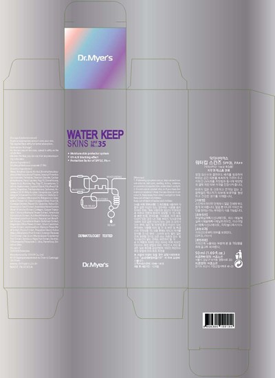 Image of carton - dr myers water keep skins carton